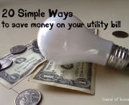 20 Simple Ways to Save Money on Your Utility Bill
